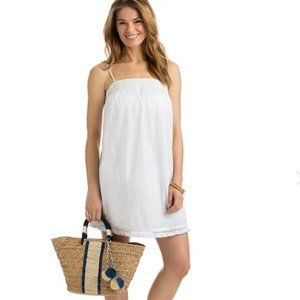 VINEYARD VINES Flower Embroidered Beach Dress‎ Sz S
